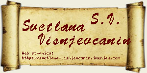 Svetlana Višnjevčanin vizit kartica